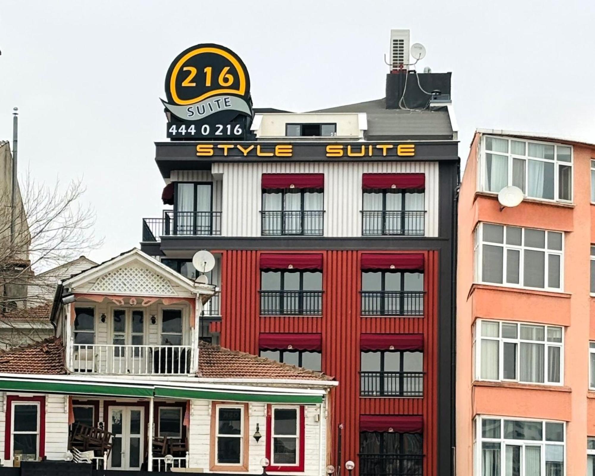 216 Style Suite Istambul Exterior foto